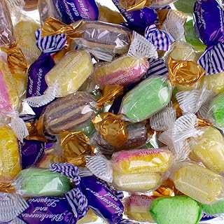 Assorted Boiled Sweets - Wrapped Boiled Sweets Mix Selection - 1 Kilo Bulk Bag - 1KG - Assorted Sweet Pick and Mix for Parties, Gifts, and Sharing.