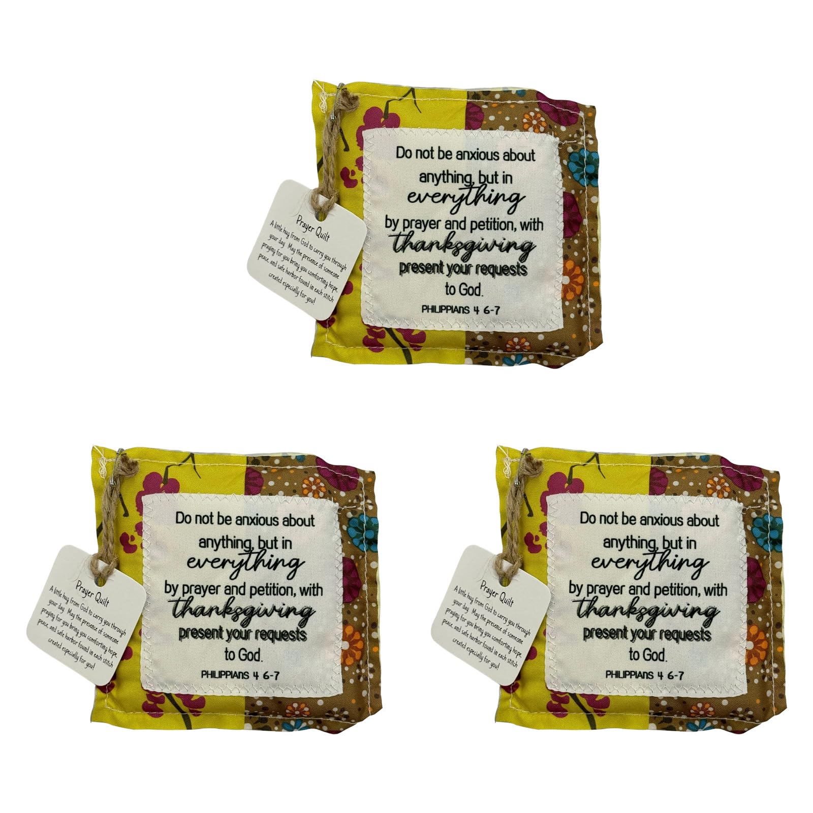 Piceioep Sturdy Prayer Bag Featuring Motifs for Worship Comfort and Festival Presentation Brightly Colored Blessing Bags