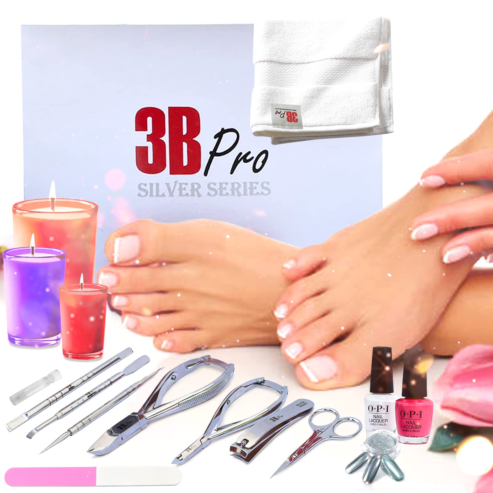 Fußnagelknipser Podologen Super Scharfe Nagelknipser für dicke & eingewachsene harte Zehennägel Fingernagel Edelstahl Pediküre Clippers Zehennagelschneider Pediküre Werkzeug für Männer Frauen Senior
