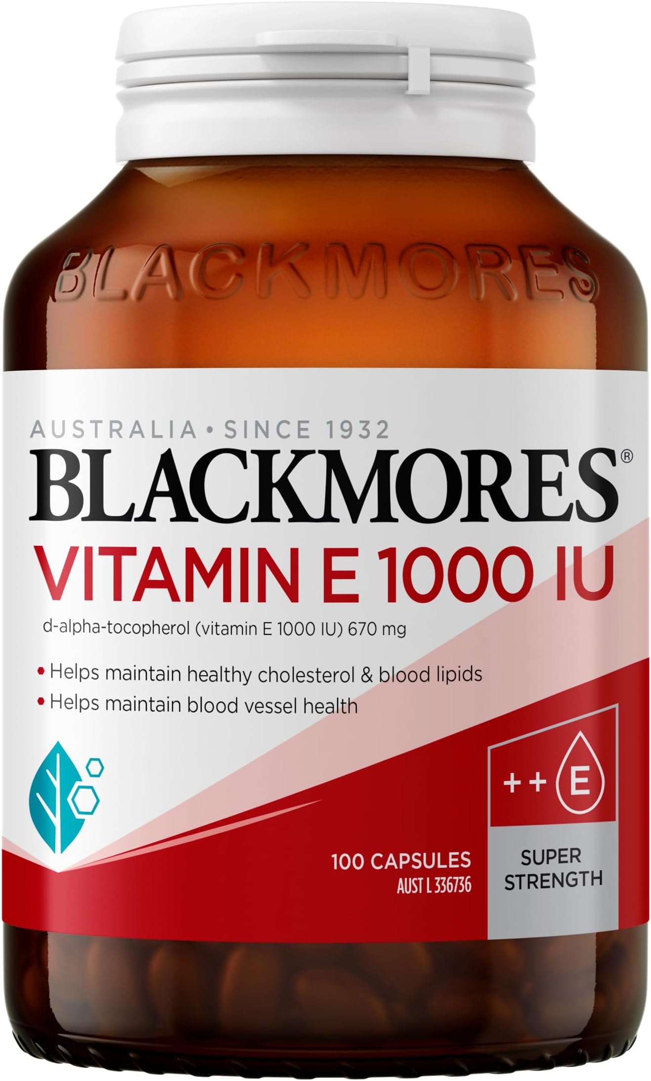 Natural E 1000IU 100 Capsules