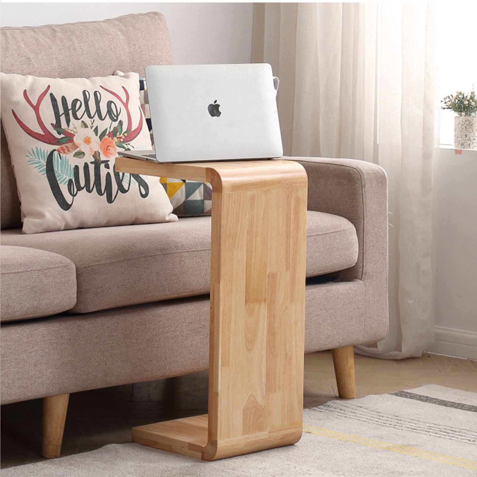 Beistelltisch/Beistelltisch, Couchtisch aus Holz in Form, Schlafzimmer-Schreibtisch, Flurtisch, moderner Couchtisch und offener Couchtisch, Aufbewahrungsregal, Wohnzimmer, Couchtisch