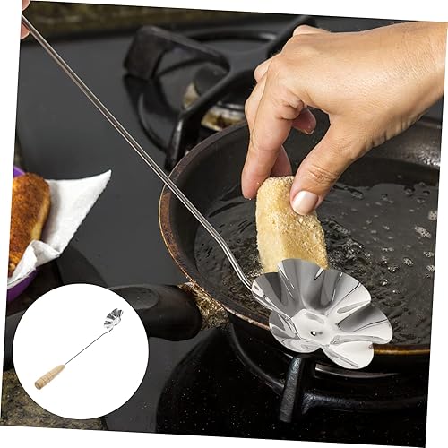 Miniatura 7 de KICHOUSE Youdunzi - Cuchara de cocina para panqueques, molde sueco casero, molde para gofres, cortadores de galletas para reposteria, cuchara para