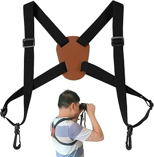 Binocular Strap Adjustable X-Shaped Binocular Harness for Hunting Birding Camping Hiking Outdoor