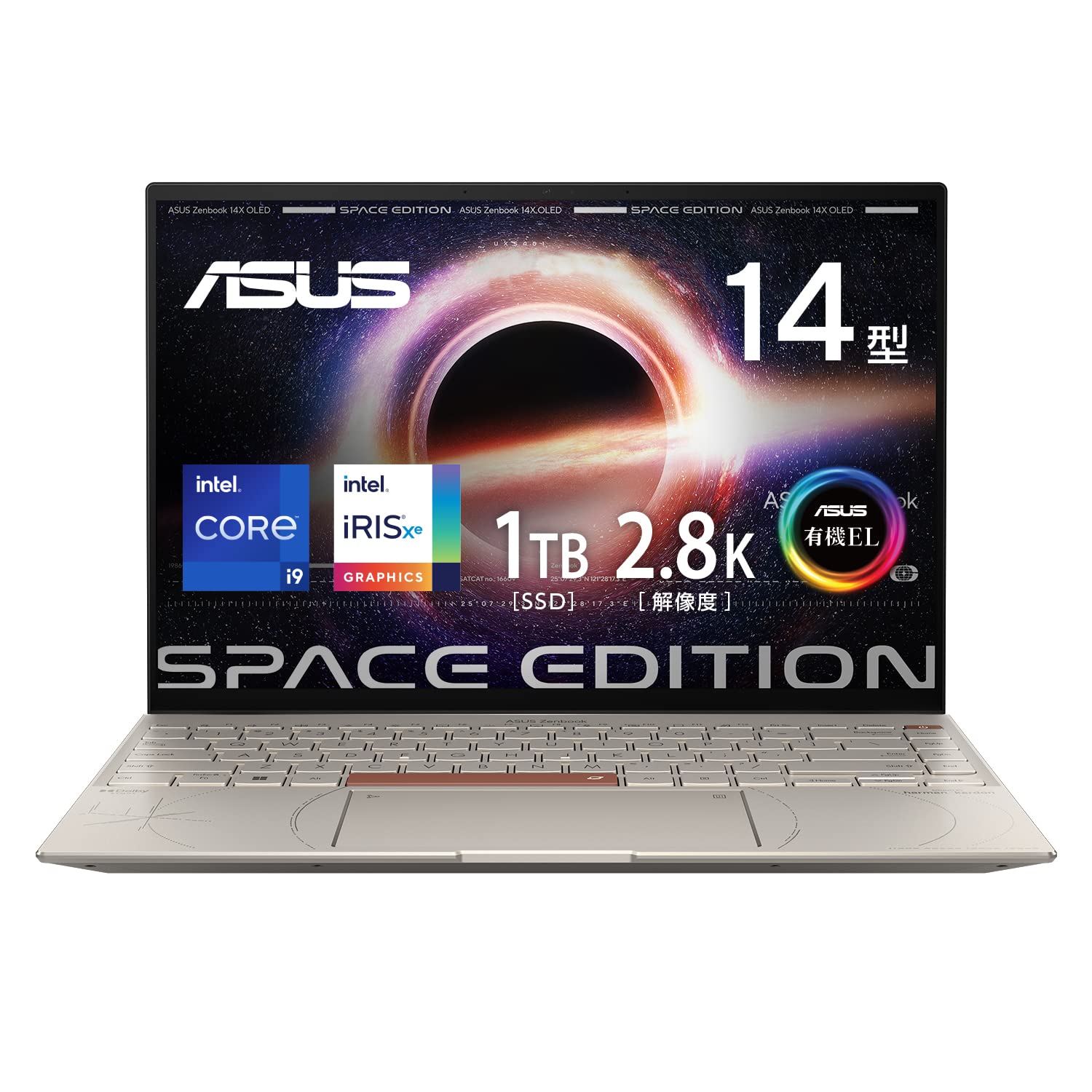 Amazon.co.jp: ASUS ノートパソコン Zenbook 14X OLED Space Edition 