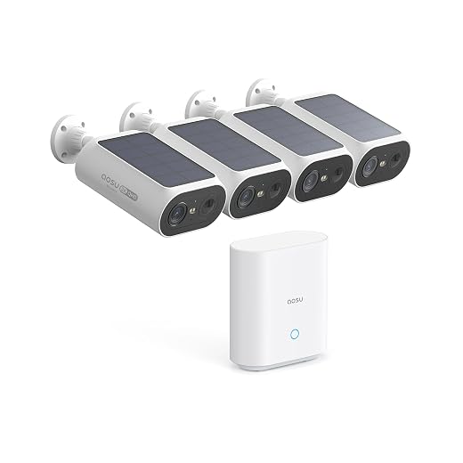 AOSU Wireless Solar Security Cameras