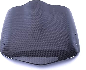 Amazon.com: Bestem CBBU-XB-WSD Carbon Fiber Windscreen Windshield