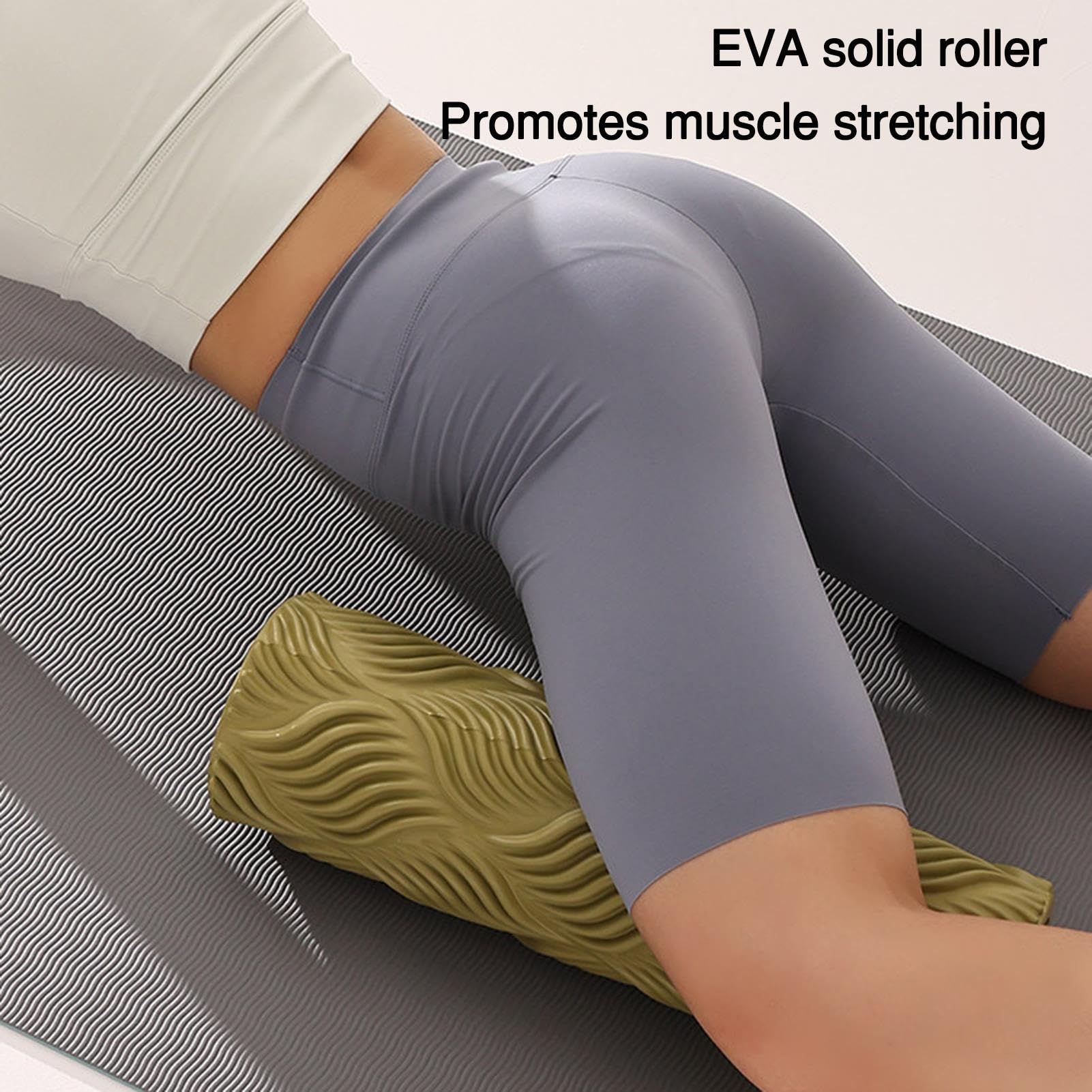 Rouleau en mousse solide, rouleau portable, massage complet du corps