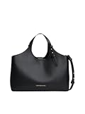Womens Logo Satchel&comma;BLACK One Size
