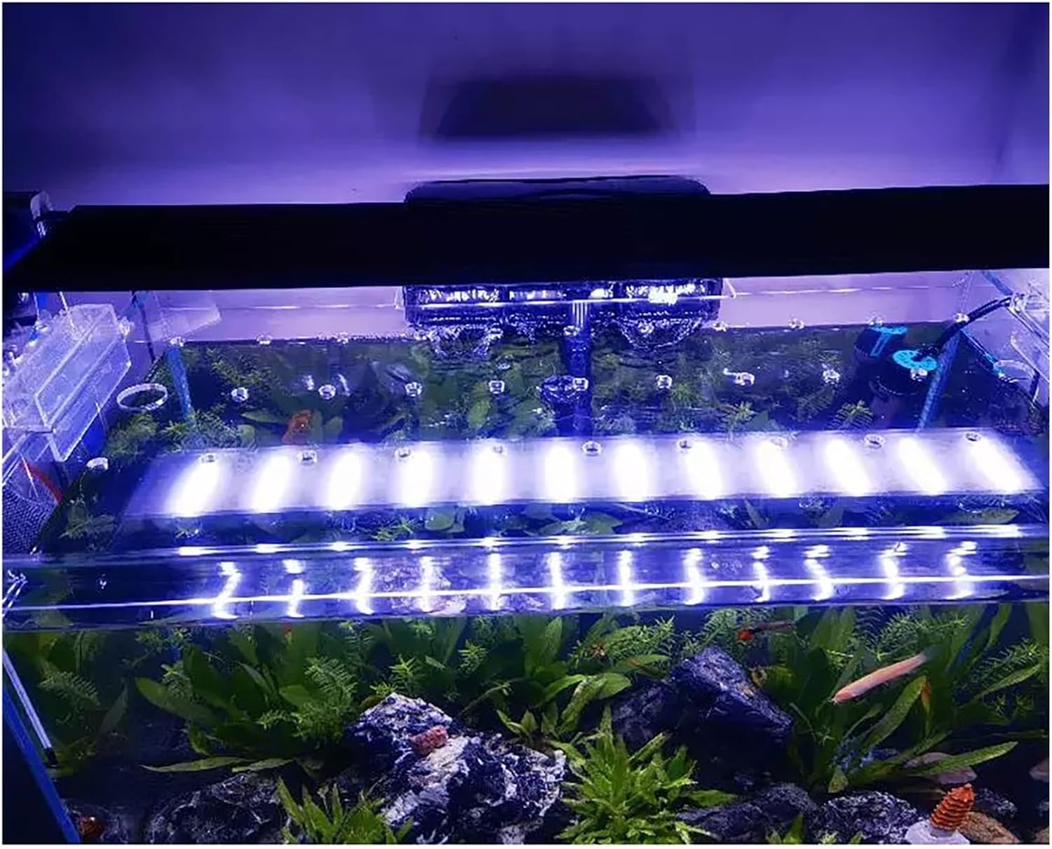 Acrylic Aquarium Anti-Jump Cover, Clear Fish Tank Top Cover/Plastic Canopy, Fish Aquarium Anti-Jumping Cover for Aquarium