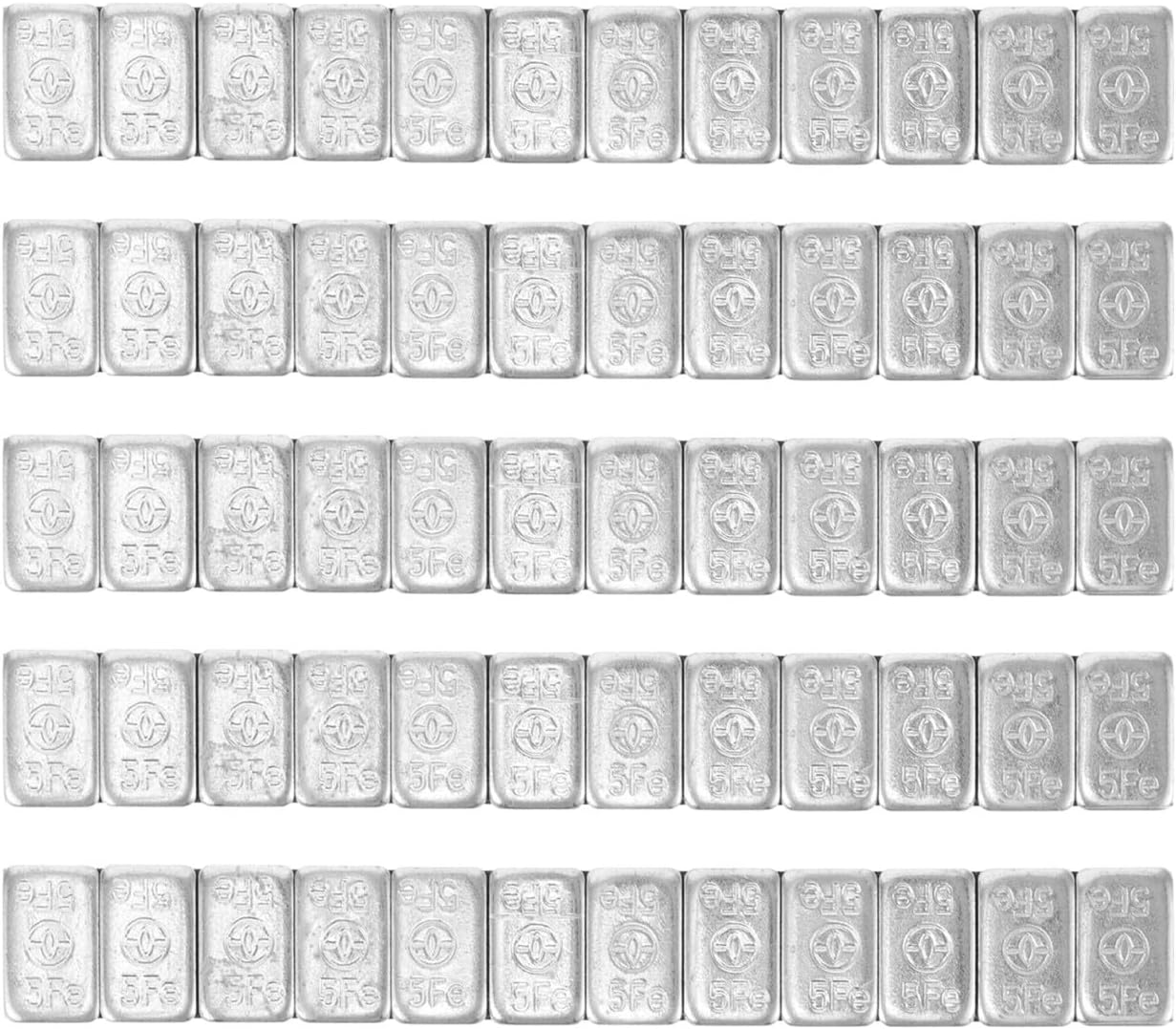 10g Adhesive Wheel Balance Weights Strips Tire Balancing Weights for Cars Trucks Motorcycles Easy to Use Secure Attachment Compatibility