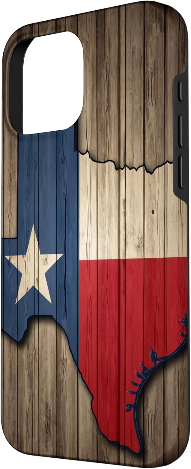 Texas & Texas Flag Case for iPhone 16 Pro Max - Image 2