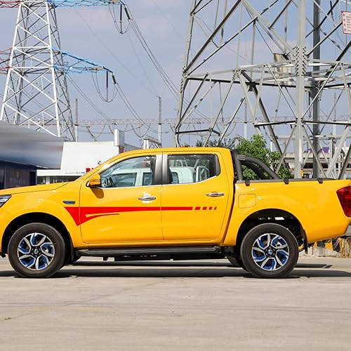 Miniatura 6 de ramuel Compatible con calcomanías gráficas y calcomanías de vinilo para puertas de automóvil, deportes de carreras, calcomanías de vinilo para