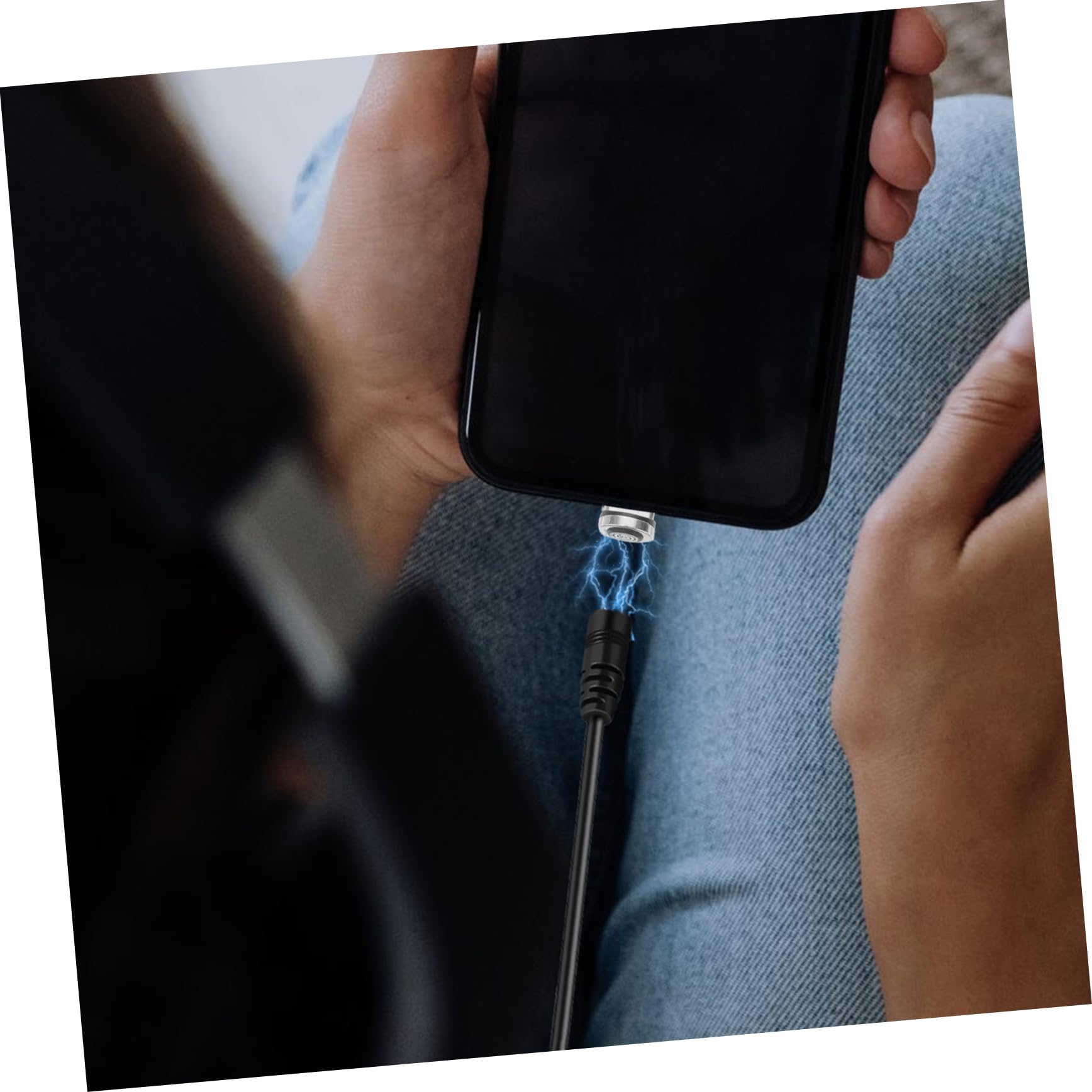 Mikinona 16 Pezzi Di Cavo Di Ricarica Testa Magnetica Cavo Di Ricarica USB Caricatore USB Caricabatterie Mobile Connettori Magnetico Adattatore Punta Adattatore Magnetico