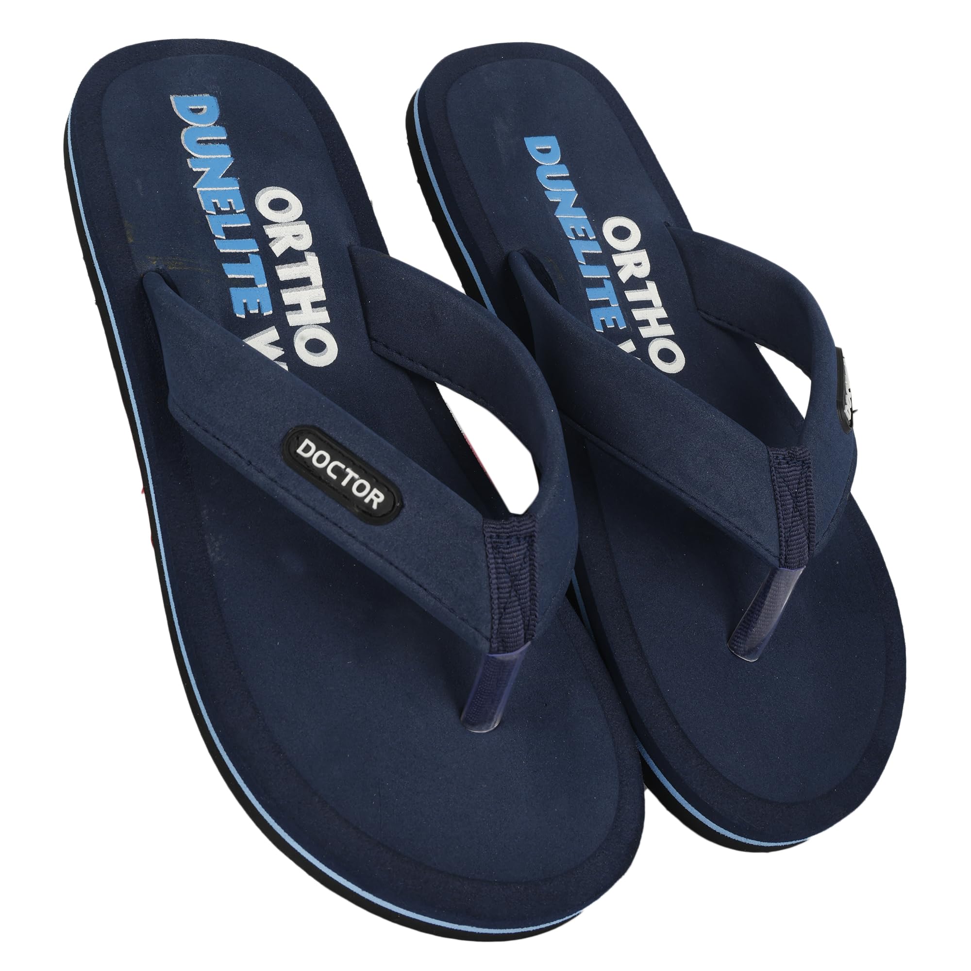 Dunelite Slippers For Men Extra Soft Mens Flip Flop | Anti Skid, Comfortable, Lightweight | Orthopedic Men Slippers for Pain Relief -UK 6 (Blue) (B0D799WH6C) Amazon Price History, Amazon Price Tracker
