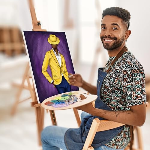 Miniatura 8 de Kit de pintura en lienzo lienzo predibujado para pintura para adultos suministros de fiesta de sorbo y pintura lienzo de 8 x 10 pulgadas para pintar