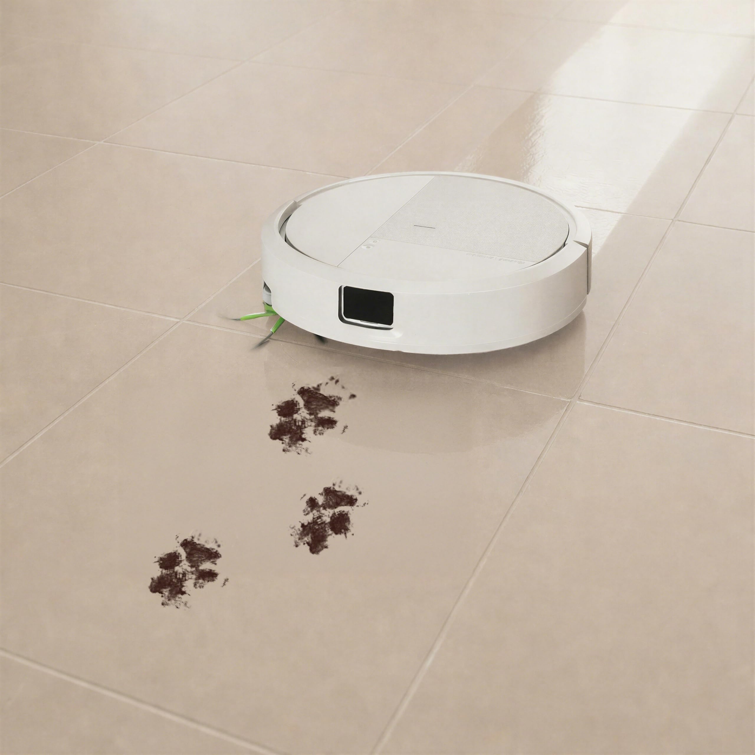 iRobot Roomba 115 Combo - Robot Aspirateur Laveur 2en1 - Puissance d'Aspiration de 15KPa - Brosse latérale étendue - Lingette de Lavage déportée - Navigation LiDAR - Blanc