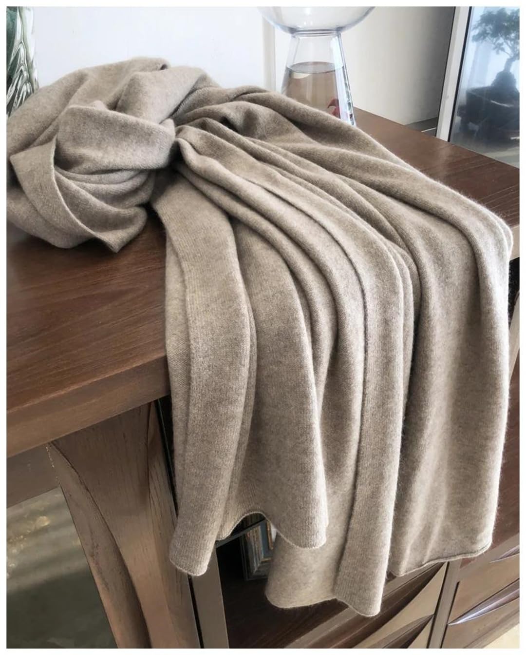 Bufanda de cachemira para mujer, bufanda de invierno y otoño para hombres y mujeres
