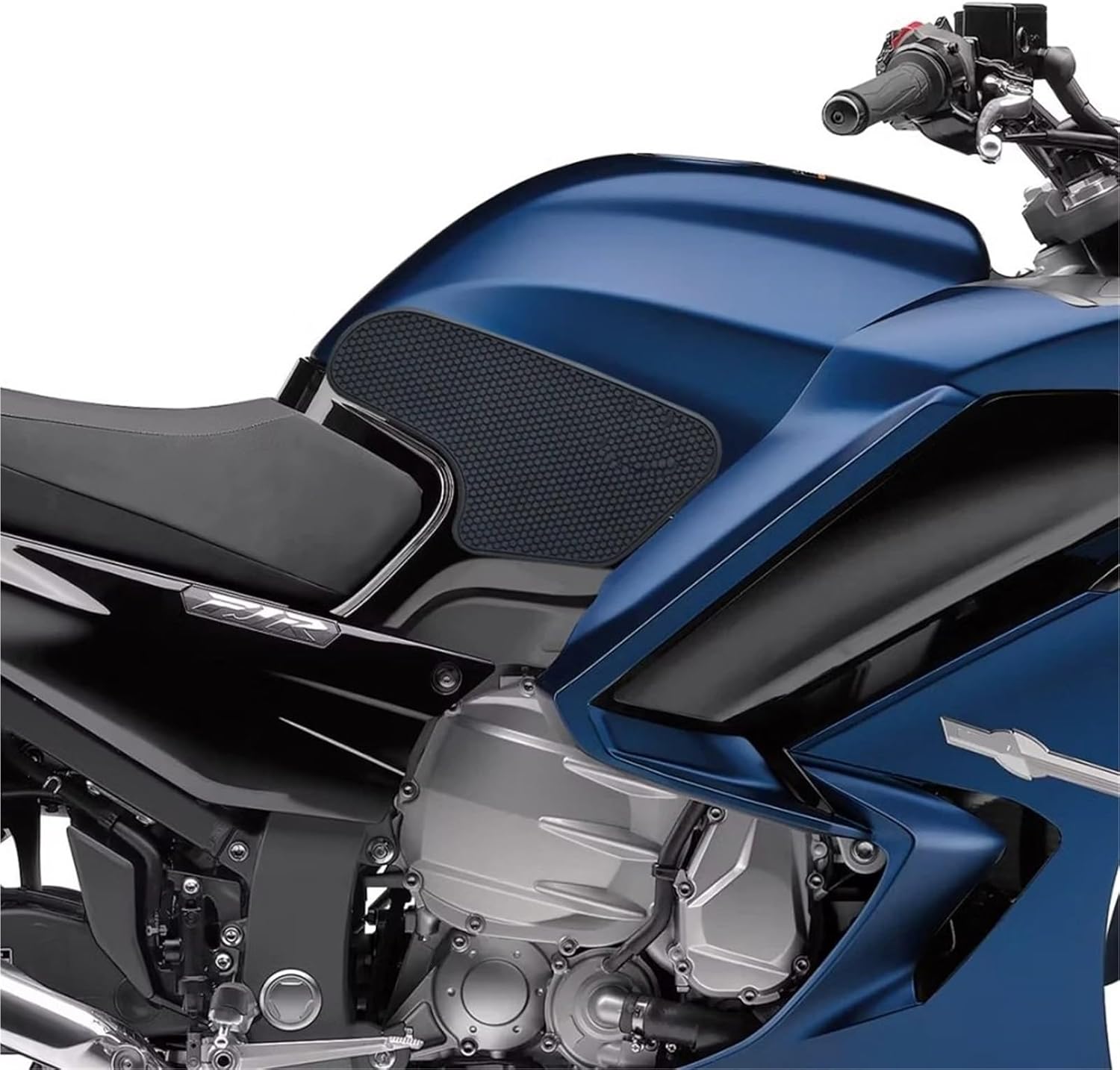 バイク タンク ステッカー YAMAHA FJR1300 オートバイ用 滑り止めサイド燃料タンクステッカー 防水パッド ゴムステッカ