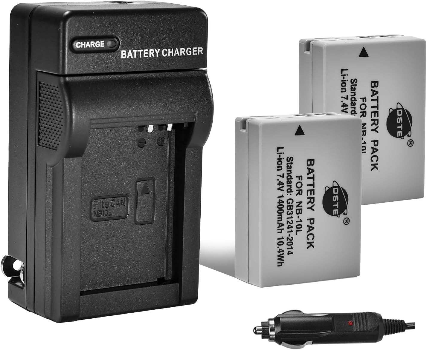 Canon CB-2LHE Chargeur De Batterie Pour Canon PowerShot G7 Noir