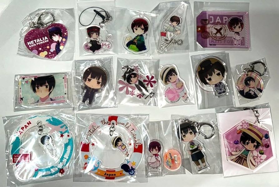 Amazon.co.jp: ヘタリア 日本 アクキーセット : Hobbies