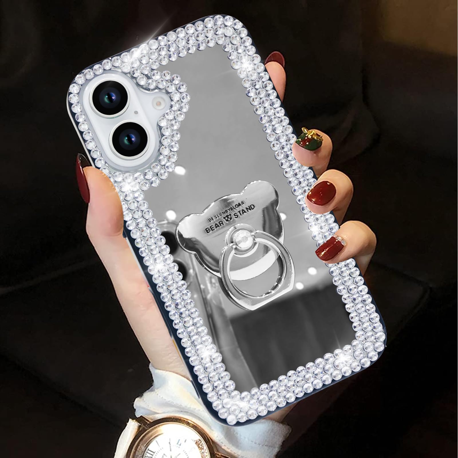 LUVI Compatible With IPhone 16 Pro Max Plush Case Cute - View #2