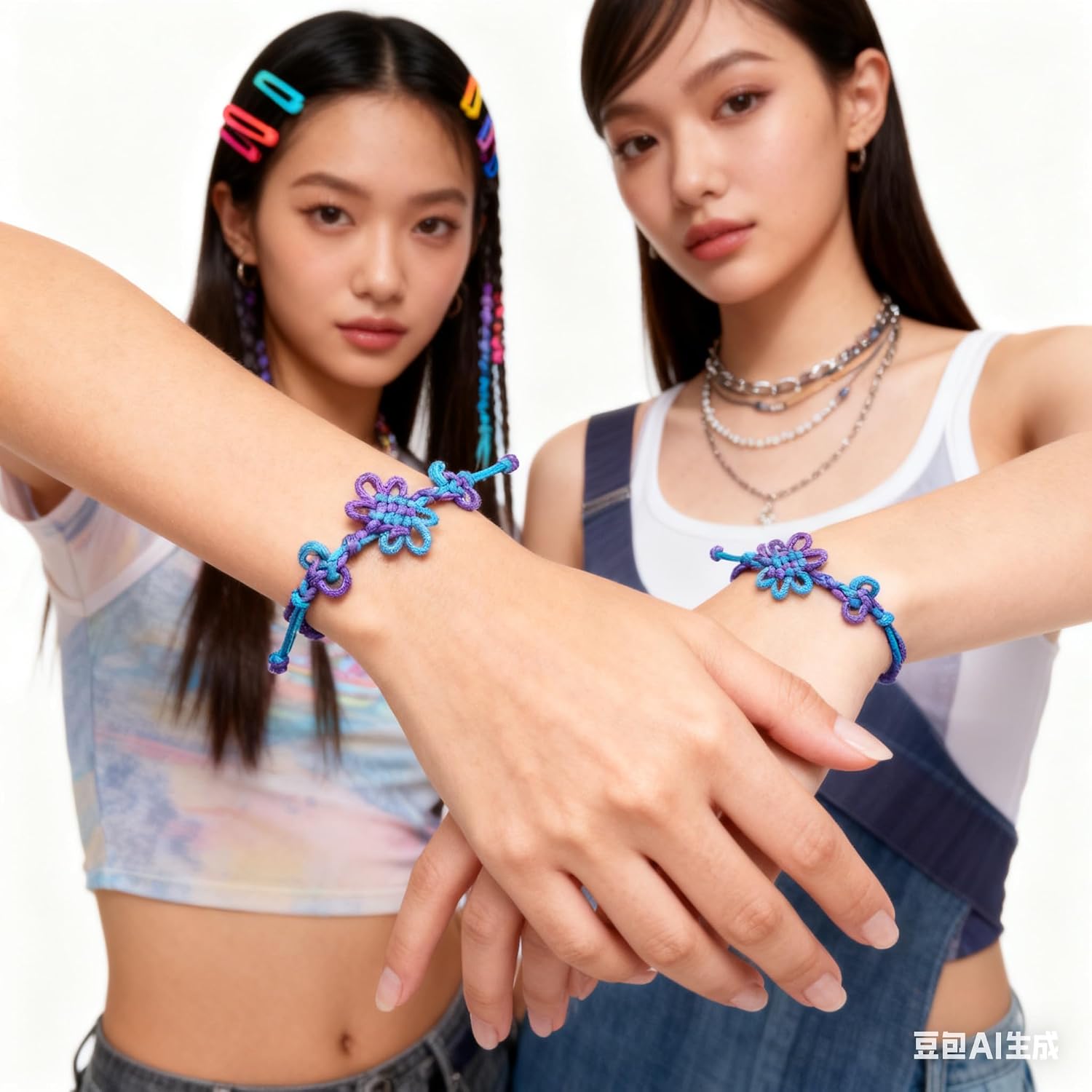 Korean KayPop DemonHunters Merch - Adjustable Friendship Bracelets - Handmade Concert Fans Gift for Men and Women