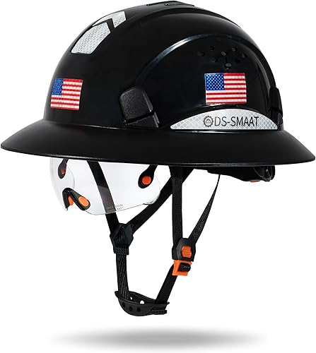 Sombreros duros de ala completa con visera, fibra resistente con suspensión de trinquete ajustable de 6 puntos, casco de seguridad reflectante de disponible en Yaxa Venezuela