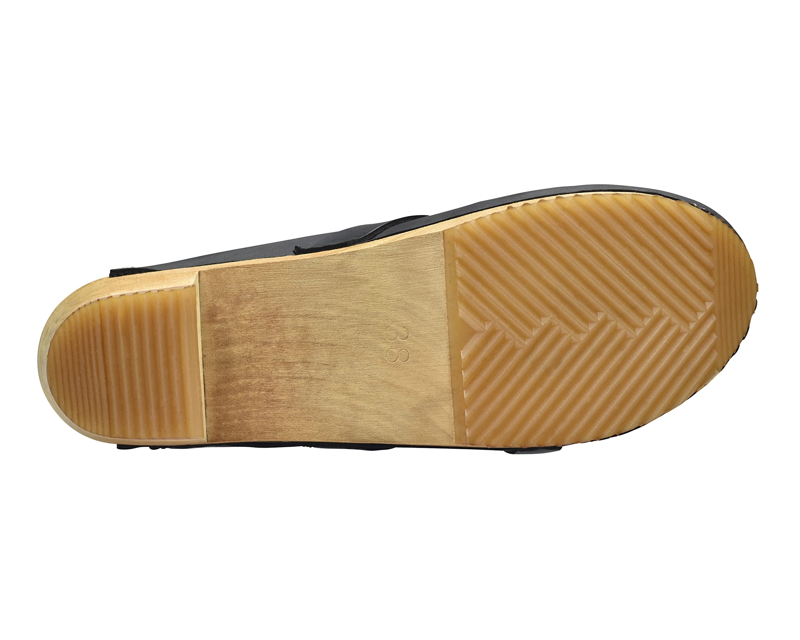 Sanita Manuella Sabots en cuir avec semelle en bois pour femme