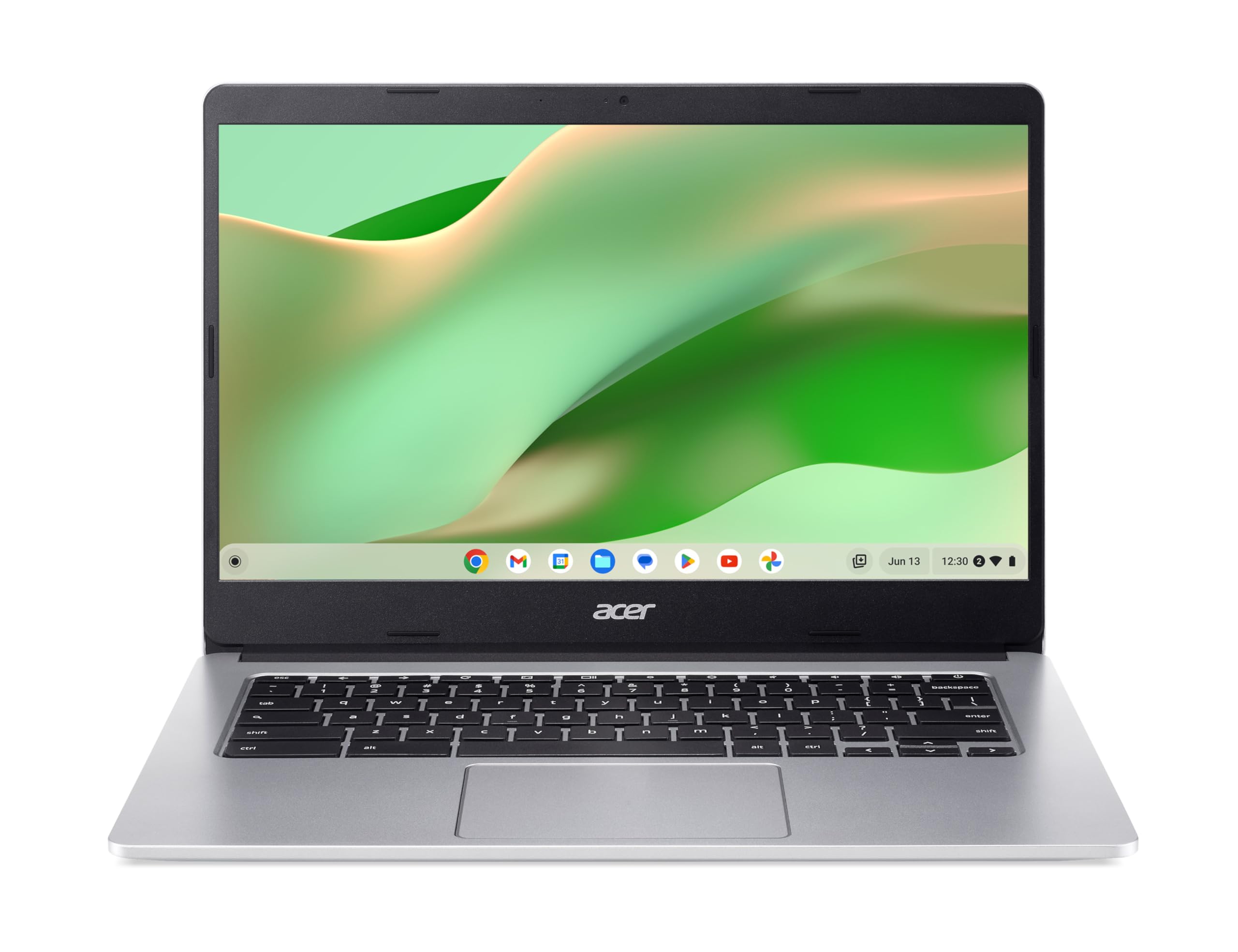 Acer Chromebook CB314-2H-K7E8 35,6 cm (14") Full HD ARM Cortex A73 4 Go LPDDR4x-SDRAM 128 Go SSD ChromeOS Argent