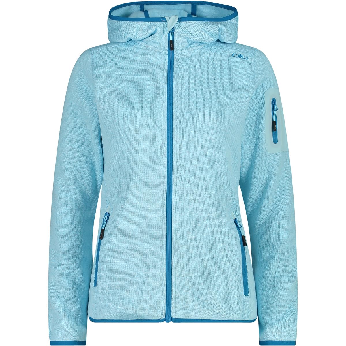 CMP Giacca In Knit-tech Da Donna Con Cappuccio Fisso Giacca Donna - 1