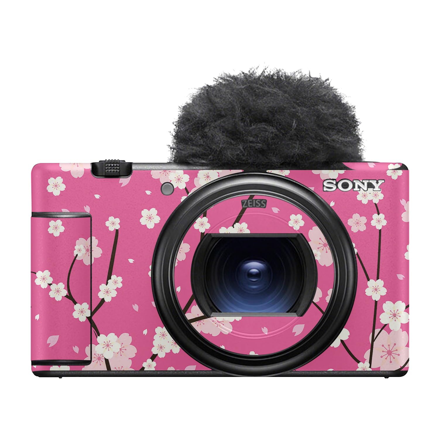 Camera Skin Compatible with Sony ZV-1 Mark II (2023) - Sakura Pink - Premium 3M Vinyl Protective Wrap Decal Cover - Easy to Apply | Crafted in the USA by MightySkins