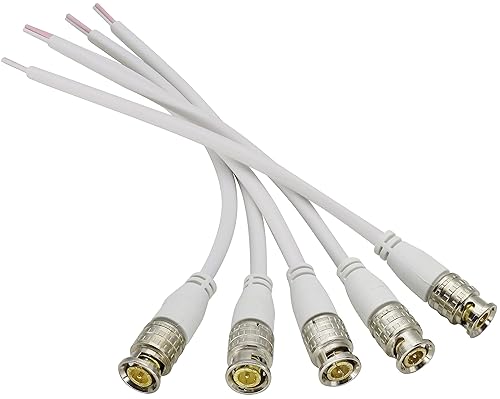 Miniatura 8 de Cable de extensión BNC de video BNC a cable desnudo, conector de extremo abierto, cable de extensión B-N-C, cable de cola macho para vigilancia