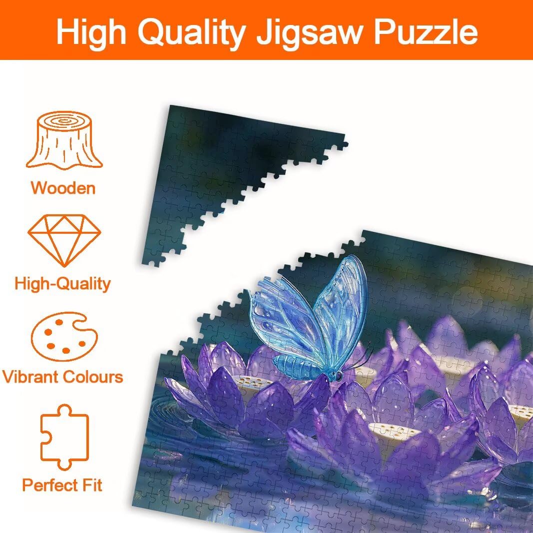 5000 puzzli dla dorosłych, puzzle motylkowe, prezenty -8814