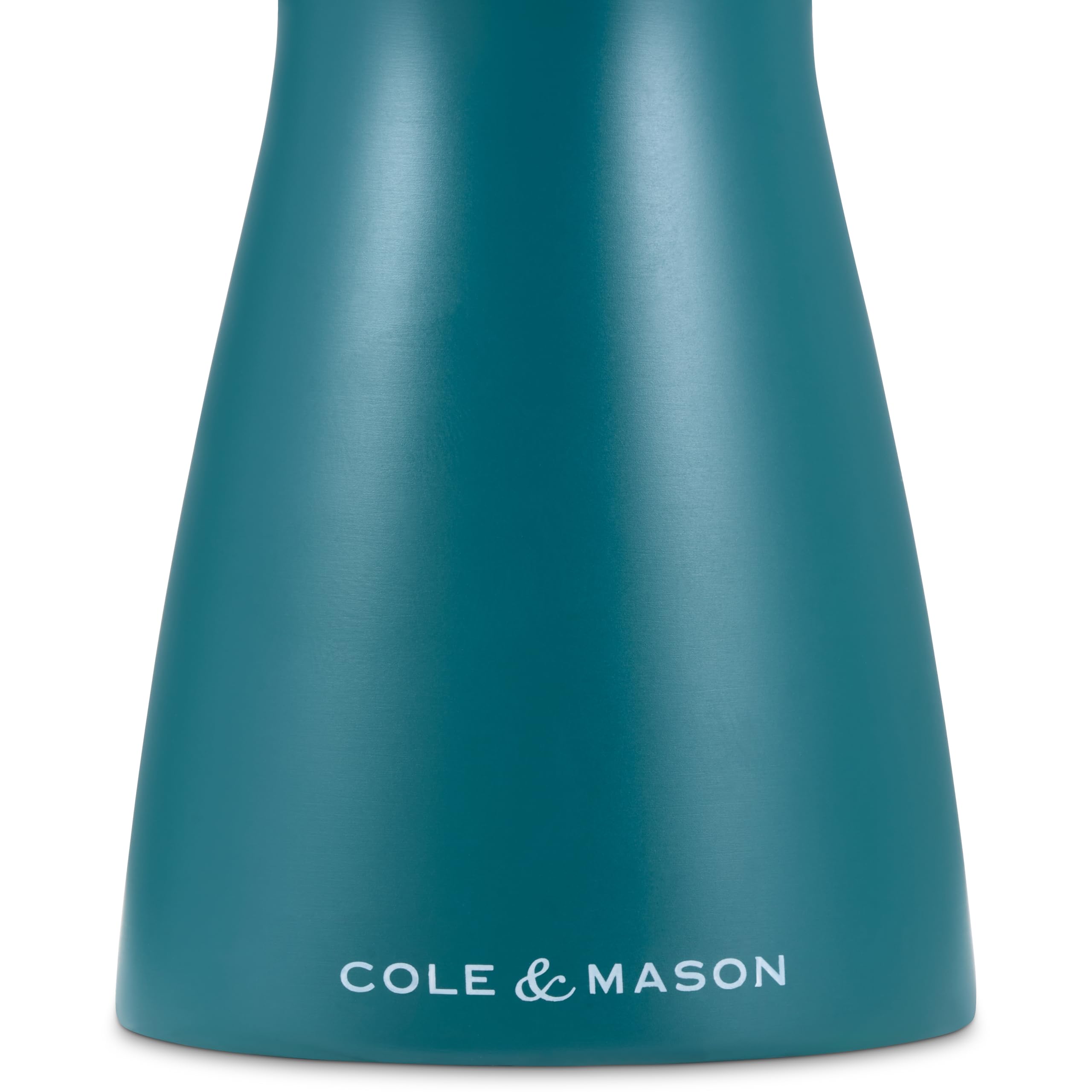 Cole & Mason Kenton Macinasale e Pepe, Sale Marino, Macinatura Regolabile, Meccanismo in Ceramica Durevole, Include 1 Macinino, 15cm