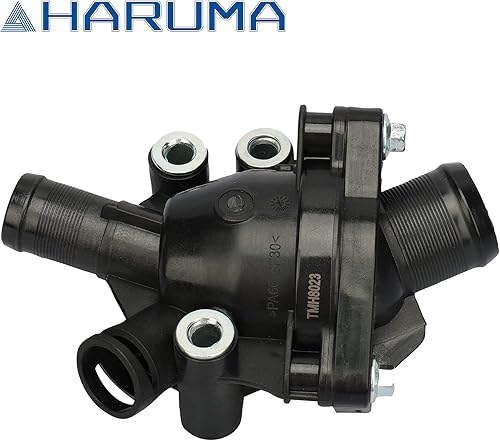 Miniatura 6 de HARUMA 31319606 Carcasa del termostato del refrigerante del motor para Volvo C30 C70 S40 S60 V50 V60 XC60 XC70 2004 2005 2006 2007 2008 2009 2010