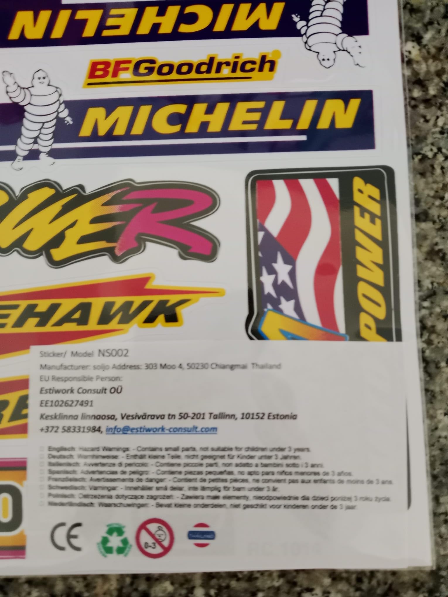 Stickers FFSA et Autocollant Rallye