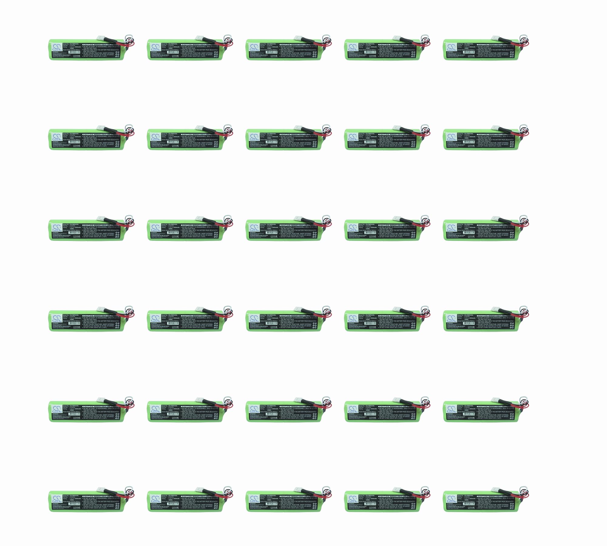 (30 Pack) XSP Battery for FLUKE Ti10 Ti-10 Ti-20 Ti20-RBP Ti25 Ti-25 TiR TiR1 PN 3105035 3524222 Ti20-RBP