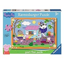 Ravensburger – Puzzle Peppa Pig | Puzzle Bambini 3 Anni | Puzzle 24 Pezzi Bambini Da Pavimento 70×50 Cm | Giochi Bambini 3 Anni | Regalo Bambina 3 Anni E Bambino | Peppa Pig Giocattoli
