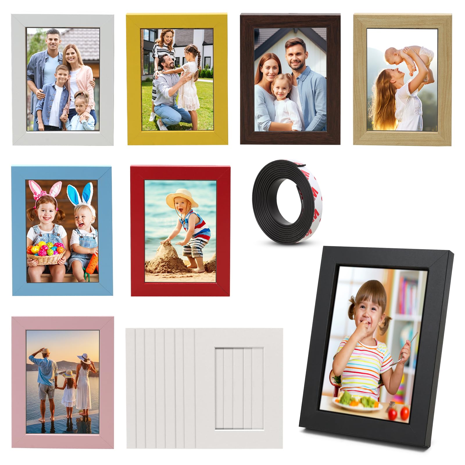 Cadres photo petits pour frigo et table pour vos souvenirs de famille