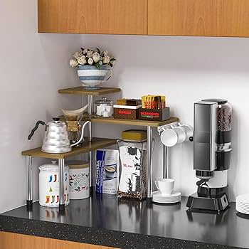 Amazon.com: ZHWS Kitchen Corner Shelf Countertop Organizer