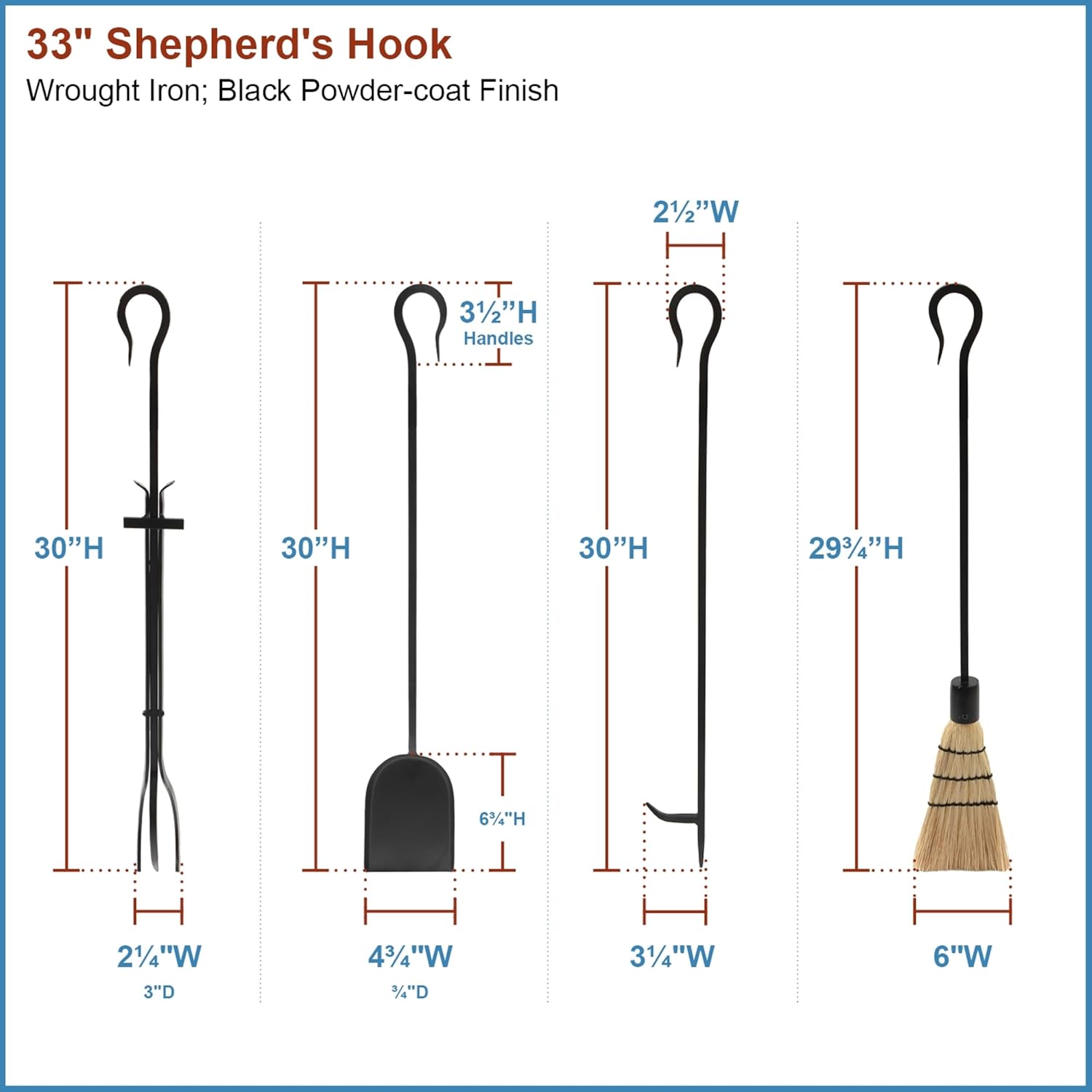 Minuteman International Shepherd's Hook II Tool Set
