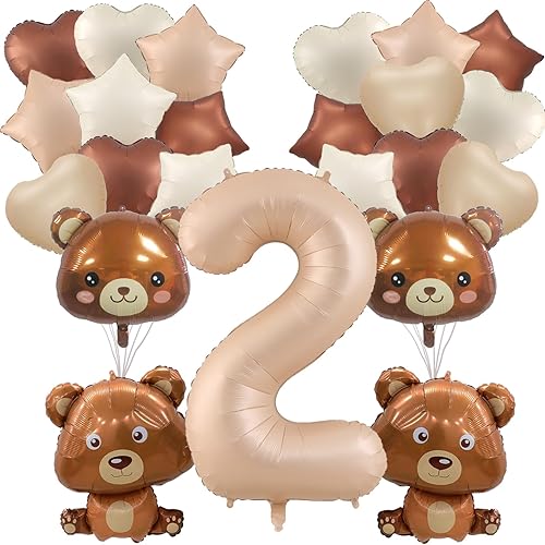 Miniatura 7 de 23 globos de oso, globos de oso de 40 pulgadas, globos de oso de peluche de 40 pulgadas, globos de cumpleaños, globos de aluminio de animales para