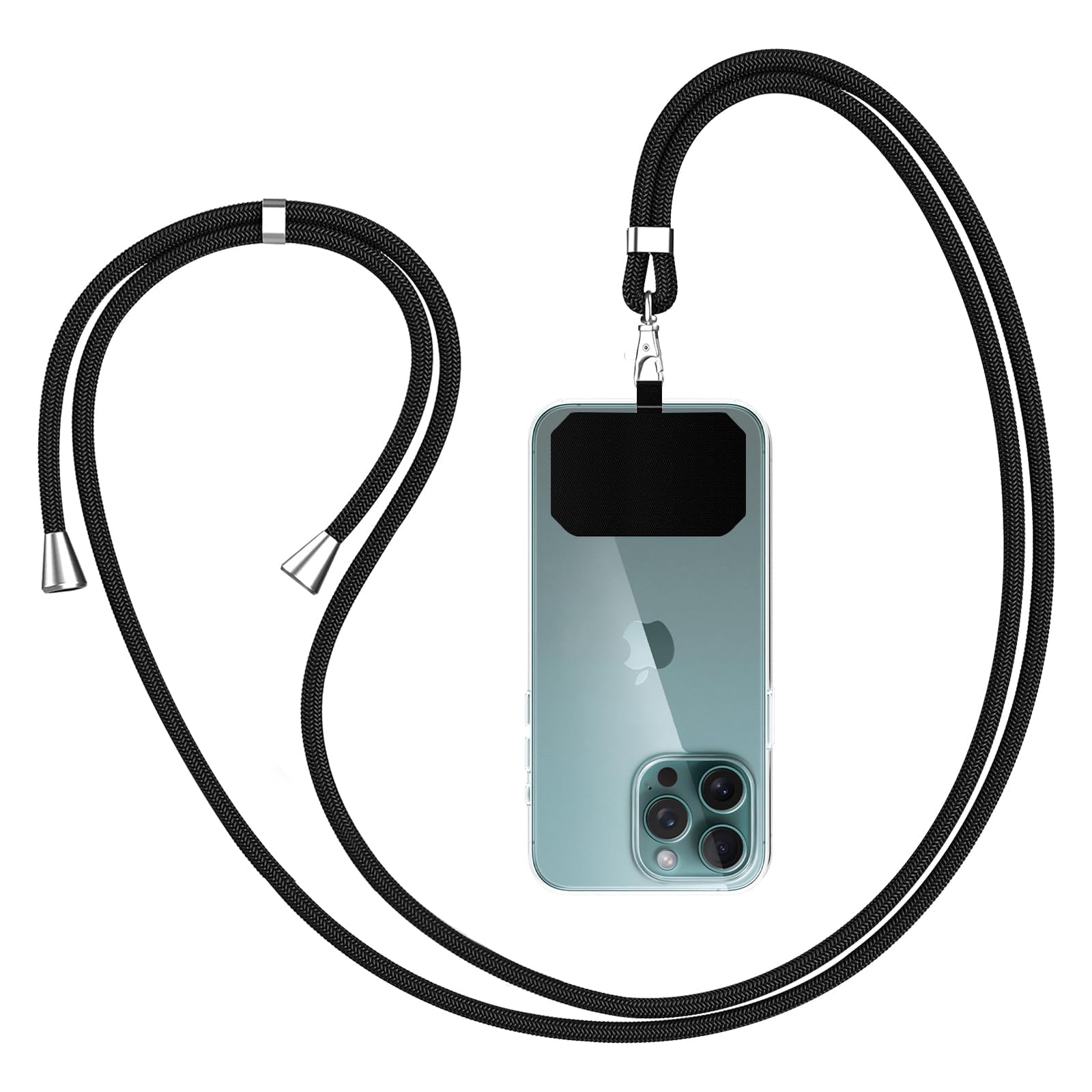 GUMO-LONG Handyband Universal zum Umhängen - Kompatibel mit jedem Handy und Smartphone, Kette zum Umhängen, Hülle mit Kordel, Handyband mit jeder Hülle kombinierbar
