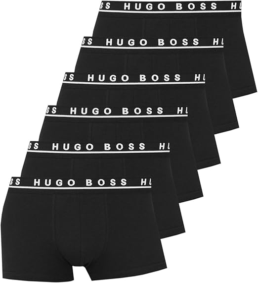 Hugo Boss Heren boxershorts onderbroeken 10146061 50325403 6-pack,  wasmaat:L;Artikel:-001 Black : Amazon.nl: Kleding, schoenen \u0026 sieraden