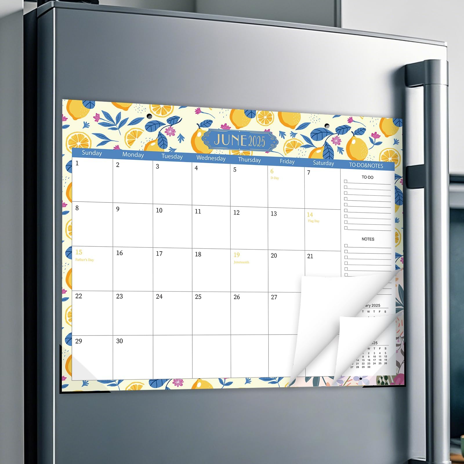Magnetic Calendar For Fridge 2025-2026 - Fridge Calendar Runs