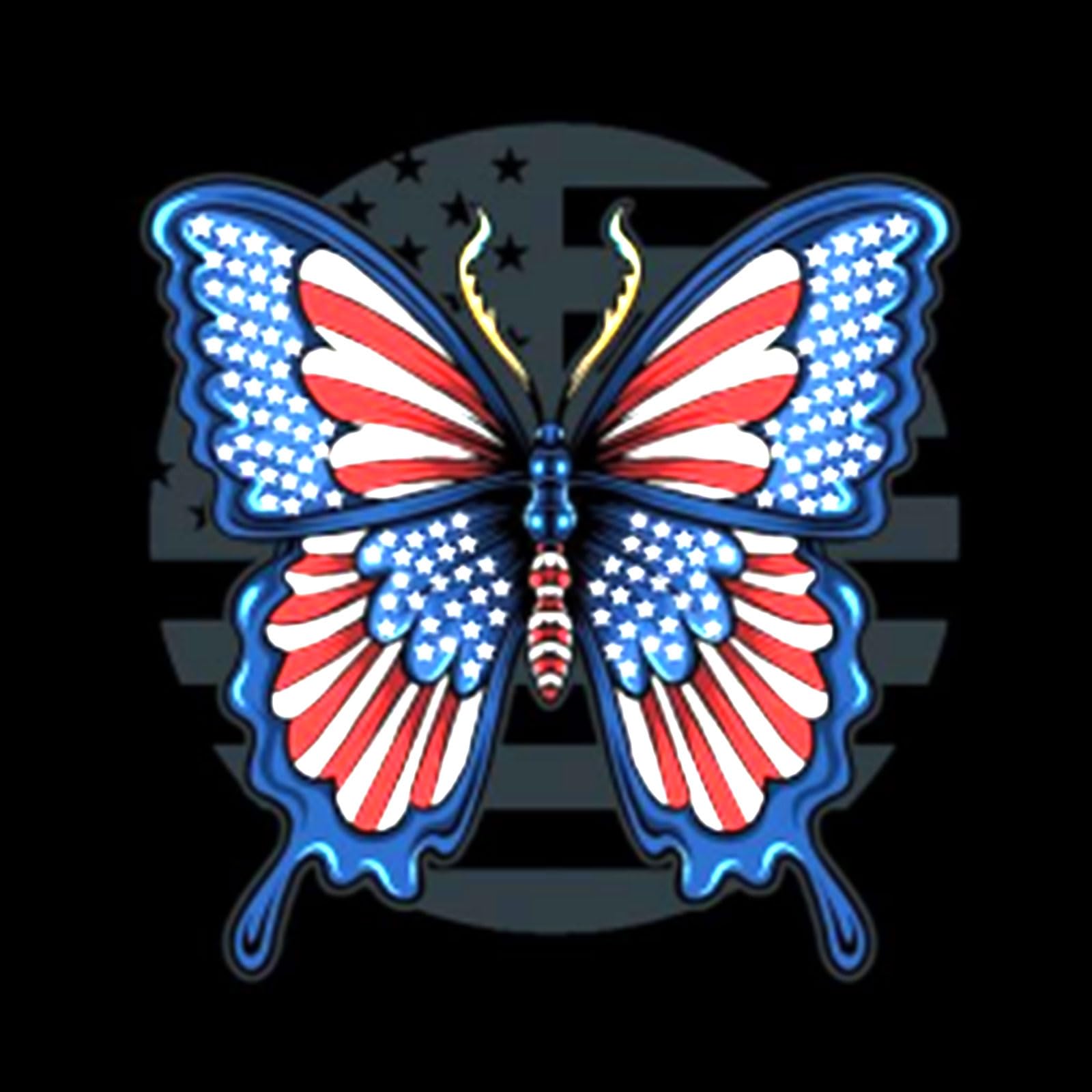 BESTING 5D Diamond 5D Painting Art Kits for Adults 7.87” x 7.87” DIY Full Drill Gem Glowing Luminous Butterfly Diamond 5D Painting for Gift Home Decor (DP2020BF)