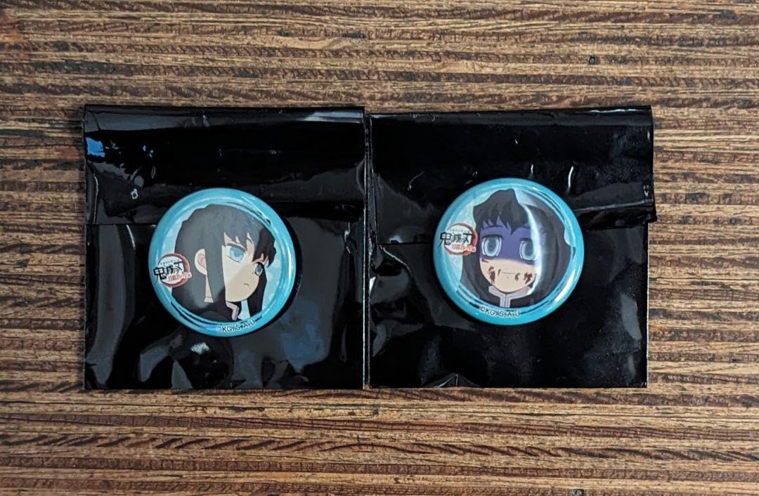 Amazon.co.jp: 鬼滅の刃 時透無一郎 ゆる顔缶バッジ