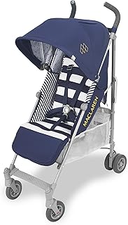 Maclaren Quest Silla de paseo - ligero, para recién nacidos hasta los 25kg, Asiento multiposición, suspensión en las 4 ruedas, Capota extensible con UPF 50+