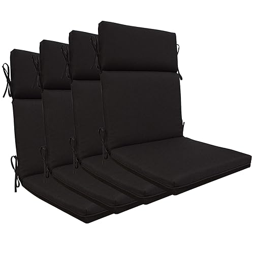 BOSSIMA Indoor Outdoor High Back Dining Chair Cushions Replacement Patio