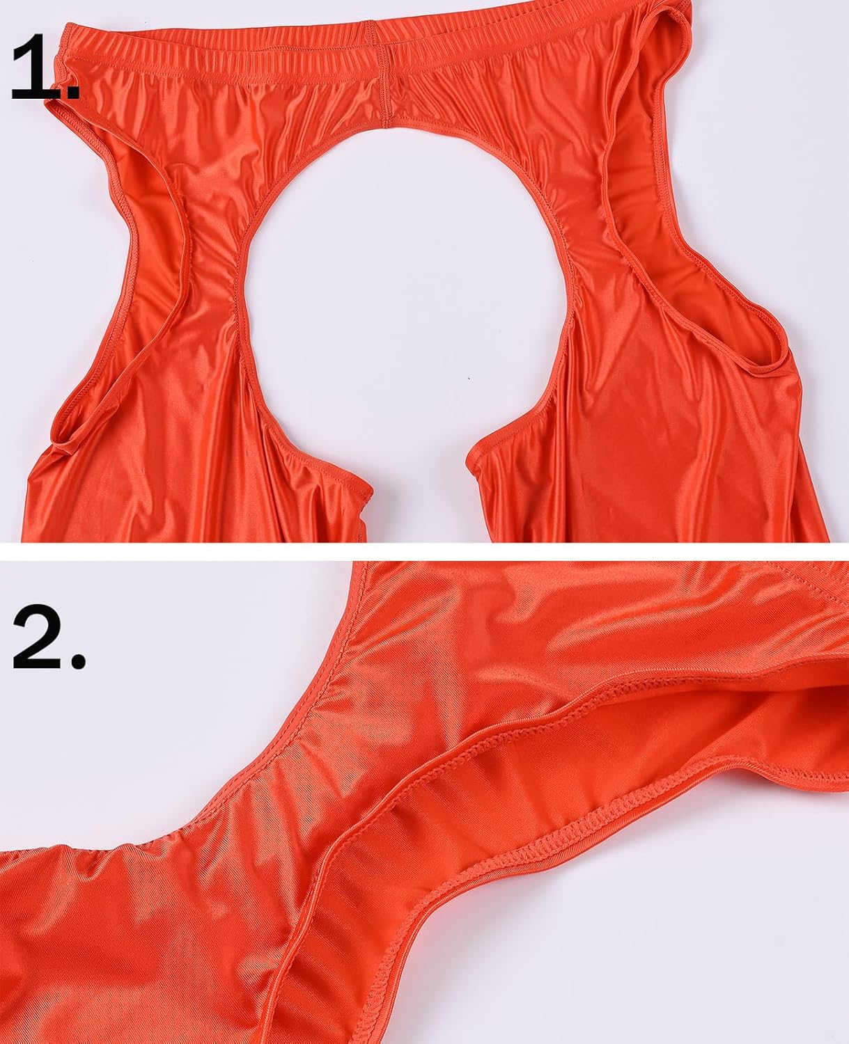 ZONBAILON Shiny Sheer Men's Compression Tights Pants Leggings for Rave Club, Gym & Base Layer Sexy Underwear - Image 7